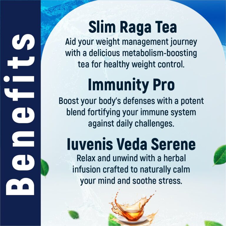 Herbal Tea Combo: Serene, Immunity Pro and Slim Raga Tea, (All in One) - Image 5